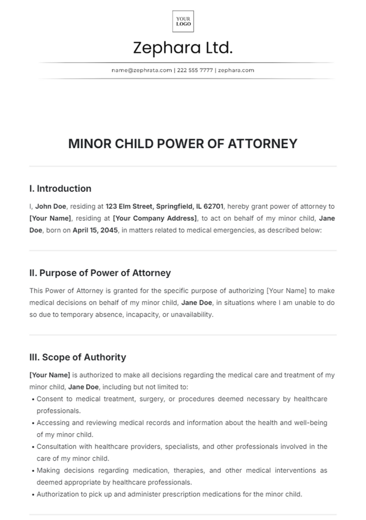 Vehicle Power of Attorney in the USA