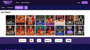 Explore the Universe of Casino Games at Cosmic Spins Casino
