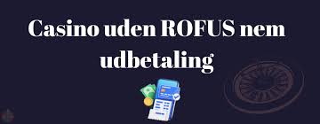 Online Casino Uden Rufus - Oplev Et Spændende Spilunivers